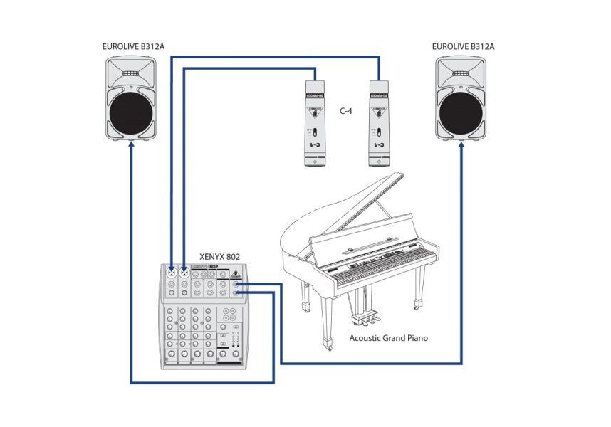 Behringer c1 схема